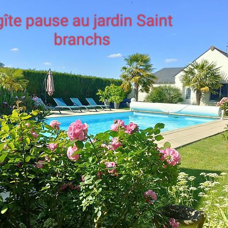 Gite Pause Au Jardin Villa Saint-Branchs Exteriör bild