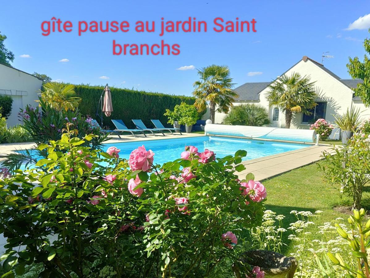 Gite Pause Au Jardin Villa Saint-Branchs Exteriör bild